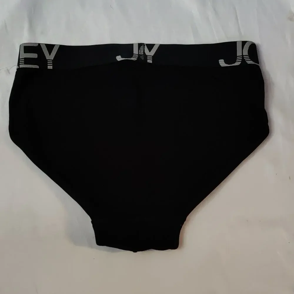 Jockey Black Cotton Brief Underwear M NEW No Tag Casual Utility Comfy Casual